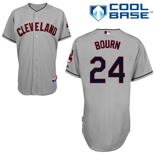 Bourn Cleveland Guardians grey jersey