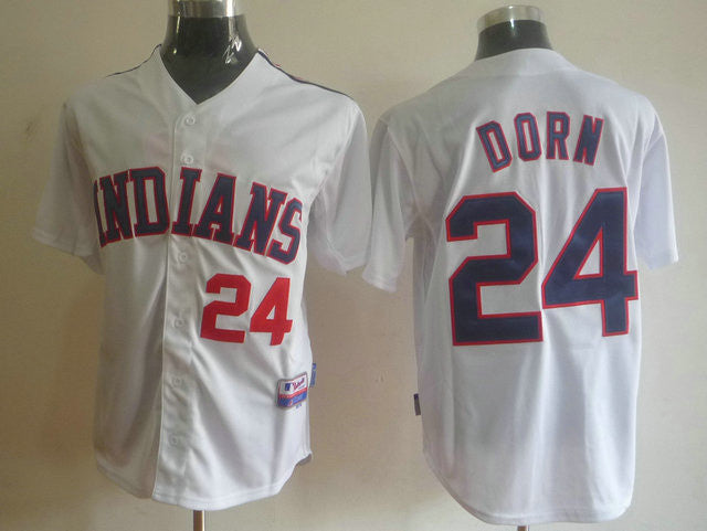Dorn Cleveland Guardians white jersey