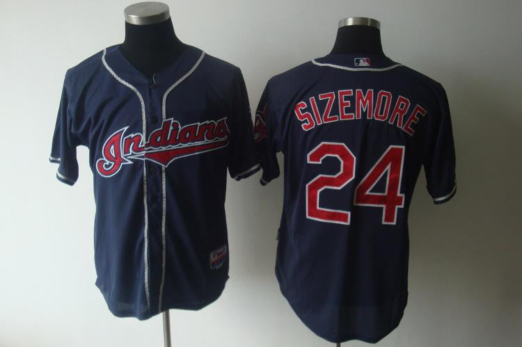 Grady Sizemore Cleveland Guardians blue jersey