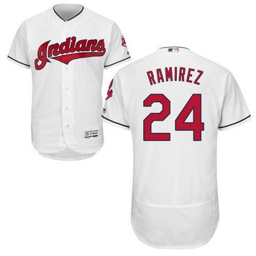 Jose Ramirez Cleveland Guardians white jersey