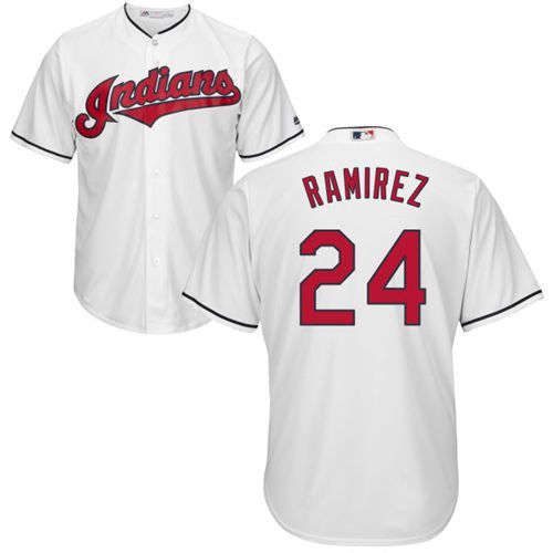 Manny Ramirez Cleveland Guardians white jersey
