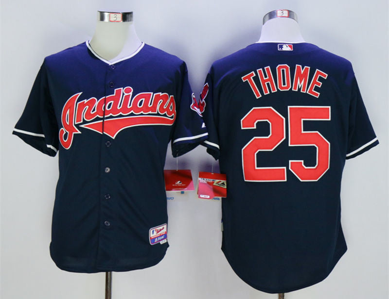 Jim Thome Cleveland Guardians blue jersey