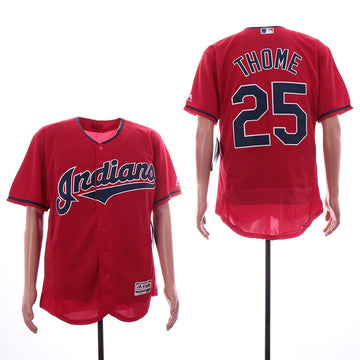 Jim Thome Cleveland Guardians red jersey