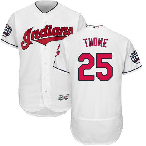 Jim Thome Cleveland Guardians white jersey