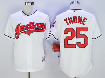 Jim Thome Cleveland Guardians white jersey
