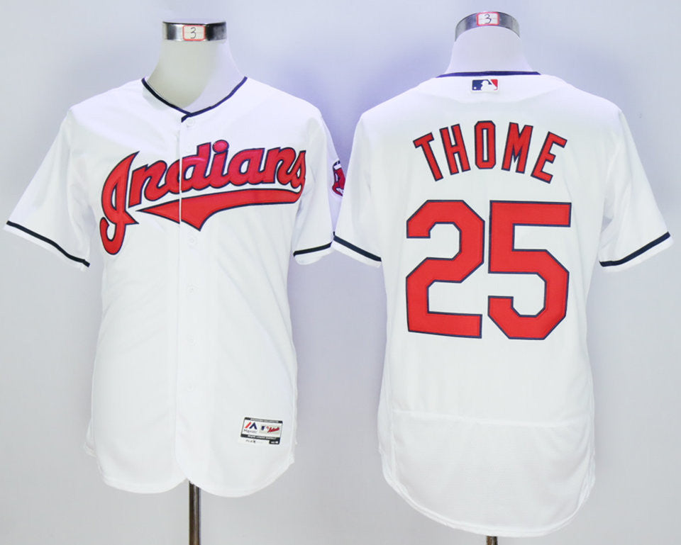 Jim Thome Cleveland Guardians white jersey