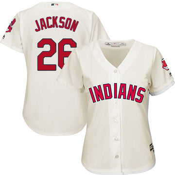 Austin Jackson Cleveland Guardians cream jersey