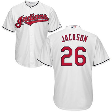 Austin Jackson Cleveland Guardians white jersey