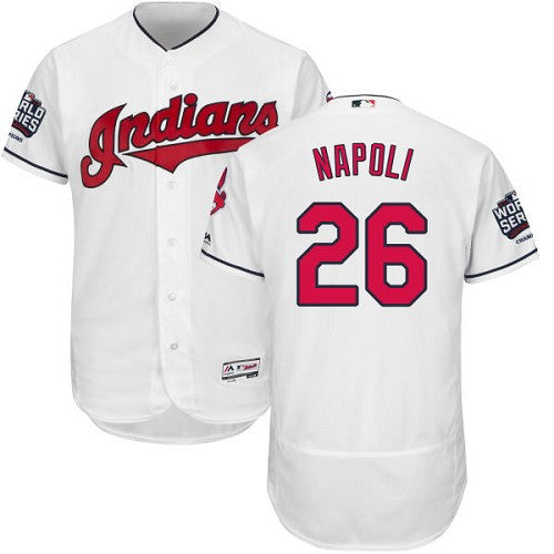Mike Napoli Cleveland Guardians white jersey