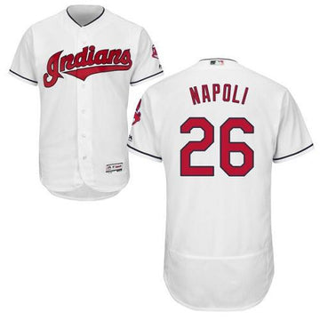 Mike Napoli Cleveland Guardians white Authentic jersey