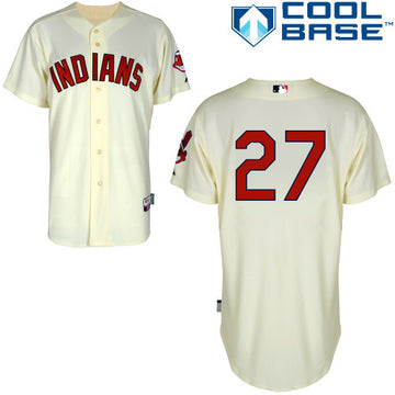 Shaw Cleveland Guardians cream jersey