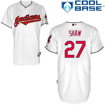 Shaw Cleveland Guardians white jersey