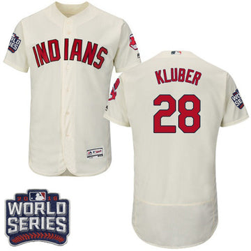 Corey Kluber Cleveland Guardians cream jersey