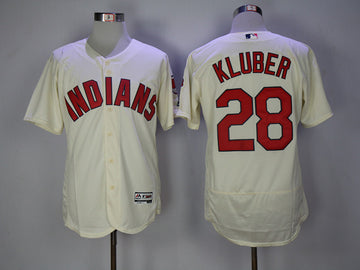 Corey Kluber Cleveland Guardians cream jersey