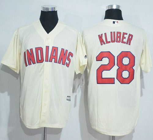 Corey Kluber Cleveland Guardians cream jersey