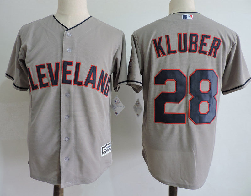 Corey Kluber Cleveland Guardians gray jersey
