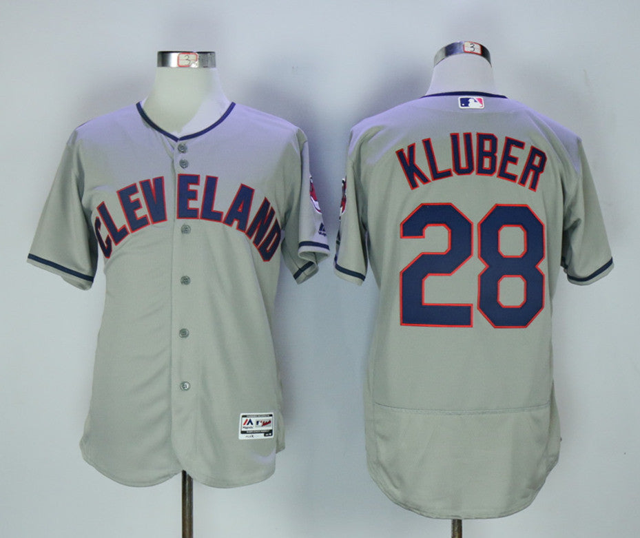Corey Kluber Cleveland Guardians grey jersey