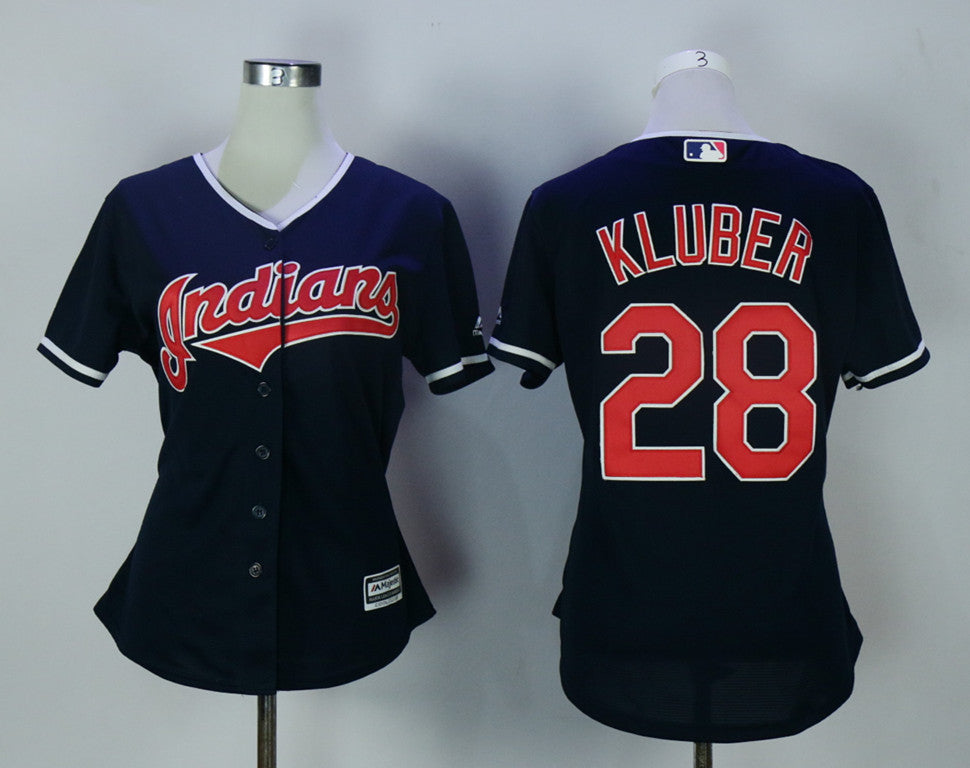 Corey Kluber Cleveland Guardians navy jersey