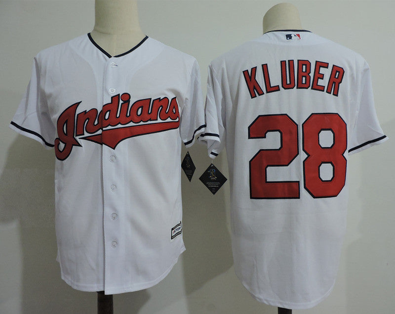 Corey Kluber Cleveland Guardians white jersey