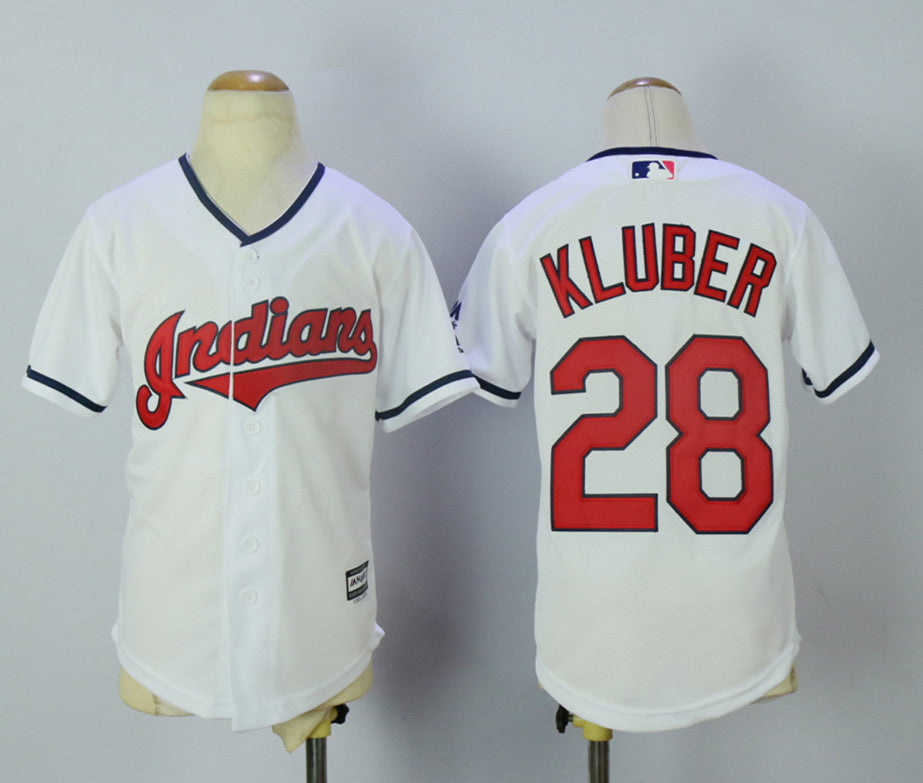 Corey Kluber Cleveland Guardians white jersey