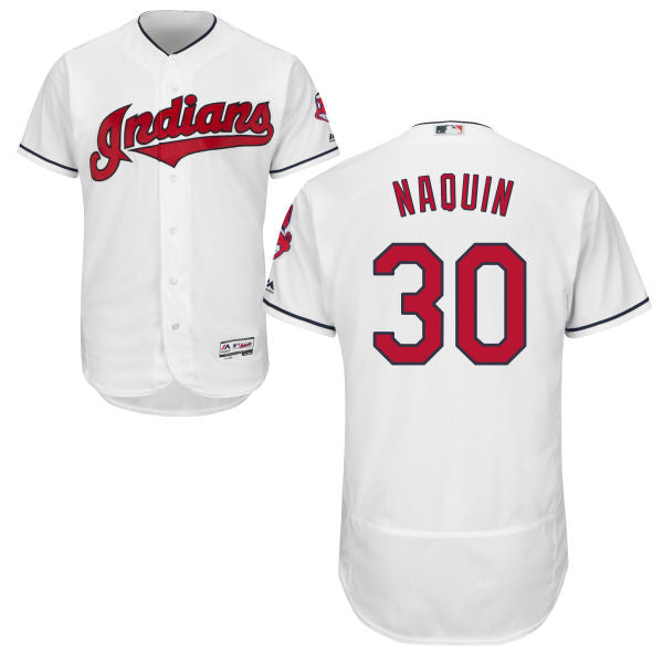 Tyler Naquin Cleveland Guardians white jersey
