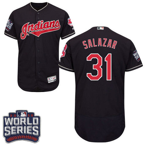 Danny Salazar Cleveland Guardians navy jersey