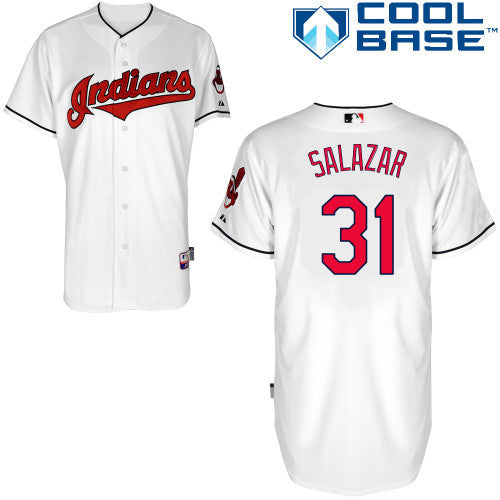 Salazar Cleveland Guardians white jersey