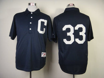 Nick Swisher Cleveland Guardians blue jersey