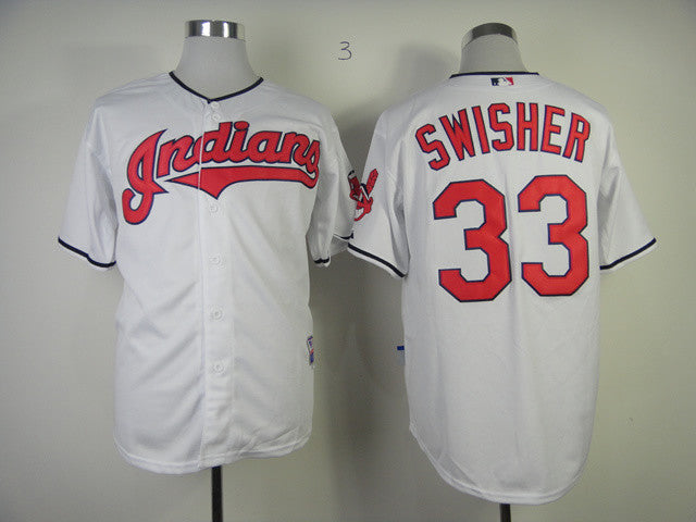 Swisher Cleveland Guardians white jersey