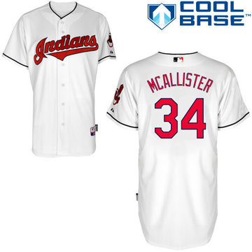 Mcallister Cleveland Guardians white jersey