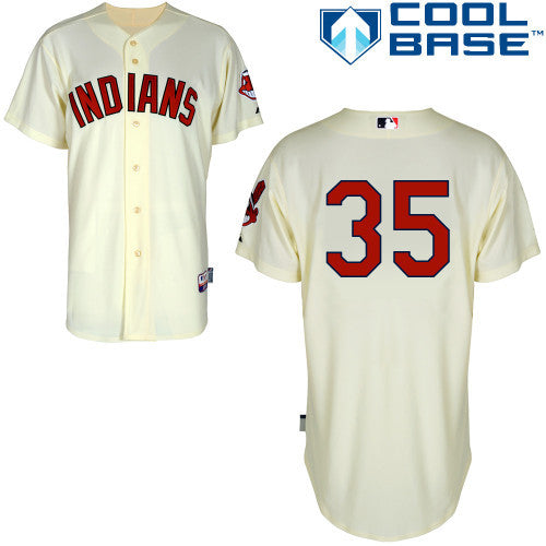 Rzepczynski Cleveland Guardians cream jersey