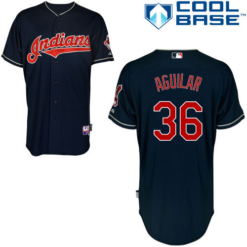 Aguilar Cleveland Guardians blue jersey