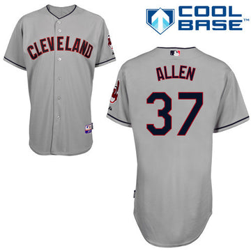 Allen Cleveland Guardians grey jersey