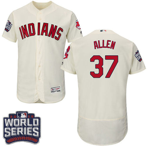 Cody Allen Cleveland Guardians cream jersey
