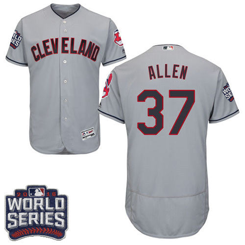 Cody Allen Cleveland Guardians gray jersey