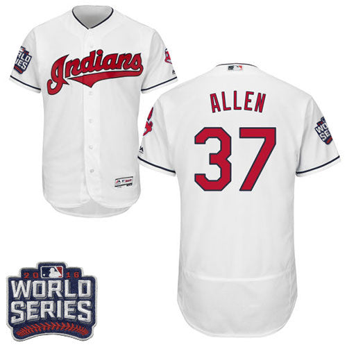 Cody Allen Cleveland Guardians white jersey