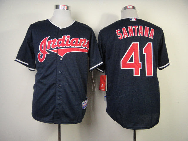 Santana Cleveland Guardians blue jersey