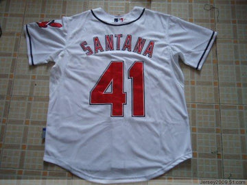 Santana Cleveland Guardians white jersey