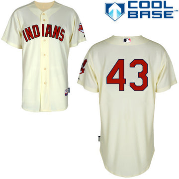 Tomlin Cleveland Guardians cream jersey