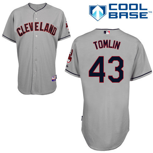 Tomlin Cleveland Guardians grey jersey