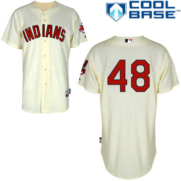Atchison Cleveland Guardians cream jersey