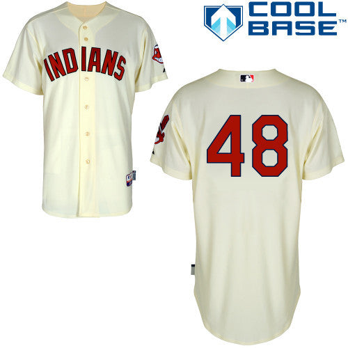 Atchison Cleveland Guardians cream jersey