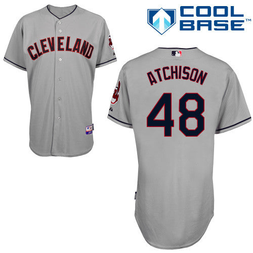Atchison Cleveland Guardians grey jersey