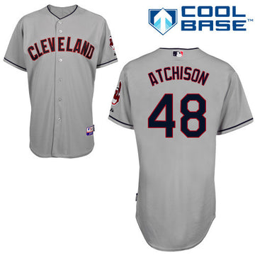 Atchison Cleveland Guardians grey jersey