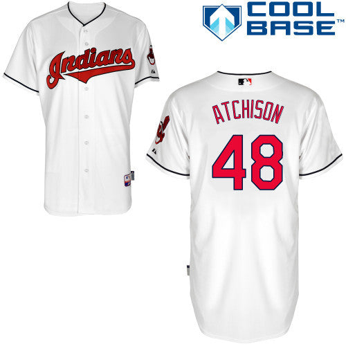 Atchison Cleveland Guardians white jersey