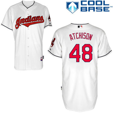 Atchison Cleveland Guardians white jersey