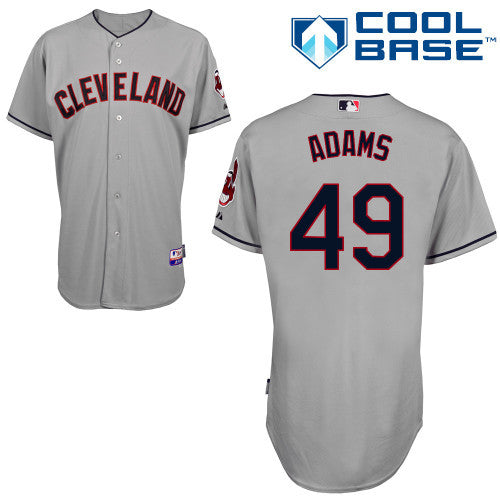 Adams Cleveland Guardians grey jersey