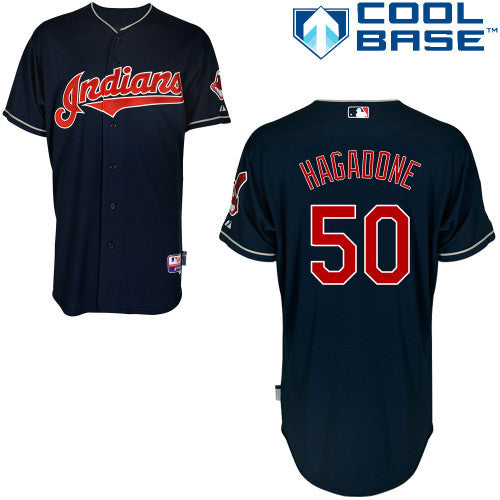 Hagadone Cleveland Guardians blue jersey