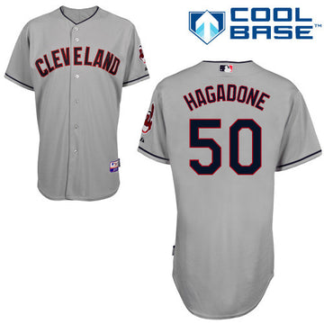 Hagadone Cleveland Guardians grey jersey