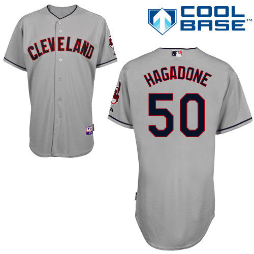 Hagadone Cleveland Guardians grey jersey